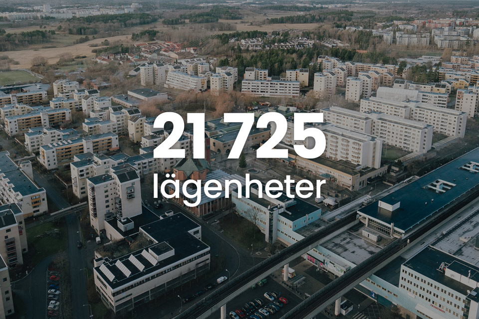 Störningsjour för 21725 lägenheter